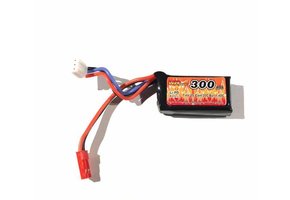 FCU 7.4V 300mAh HPA LiPo Battery