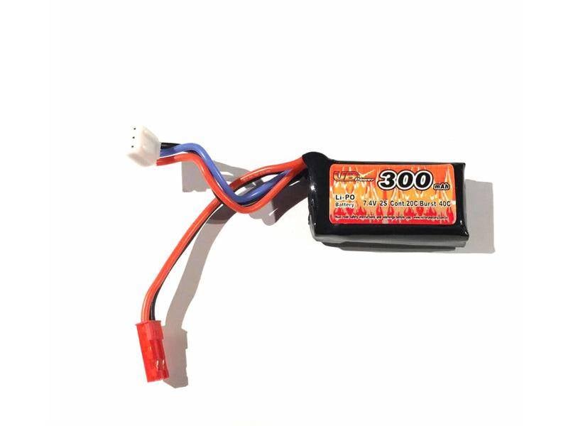 FCU 7.4V 300mAh HPA LiPo Battery