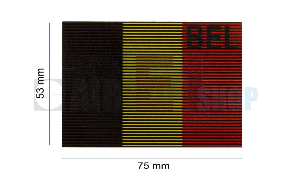 Dual IR Patch BEL (Belgium) (Color)