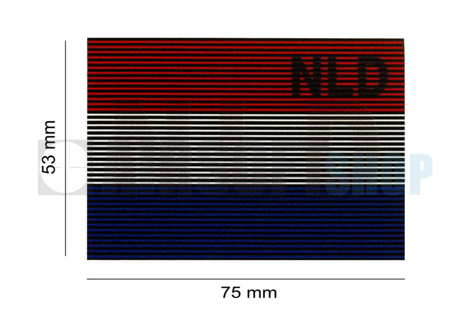 Dual IR Patch NLD (The Netherlands) (Color)