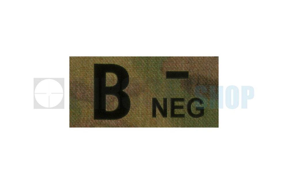 B Neg IR Patch (Multicam)