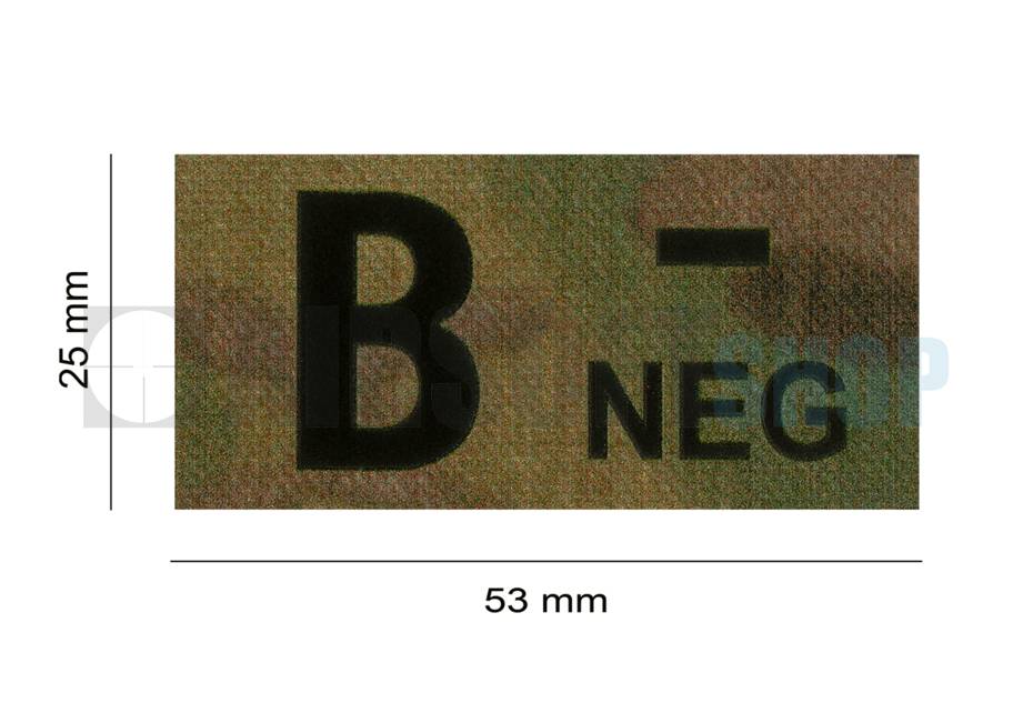B Neg IR Patch (Multicam)