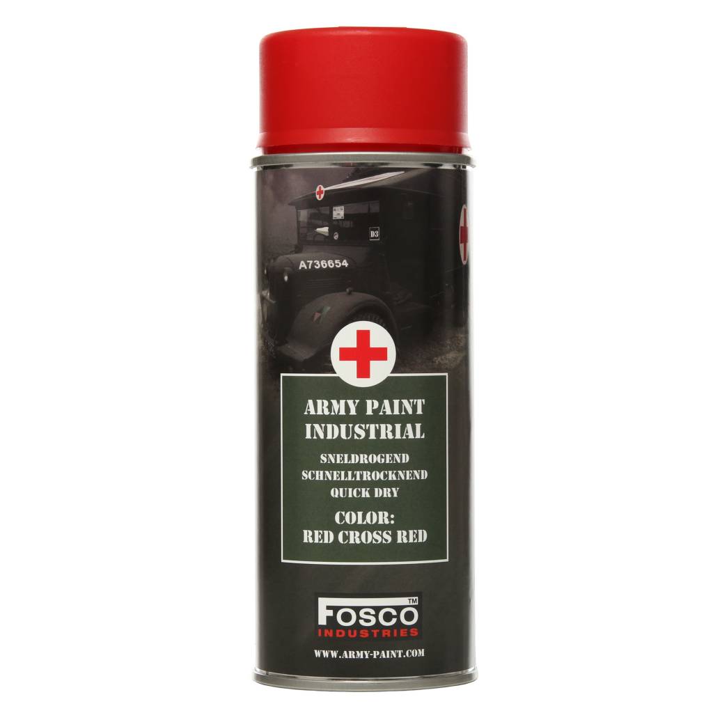 Spray Paint Red Cross Red 400ml
