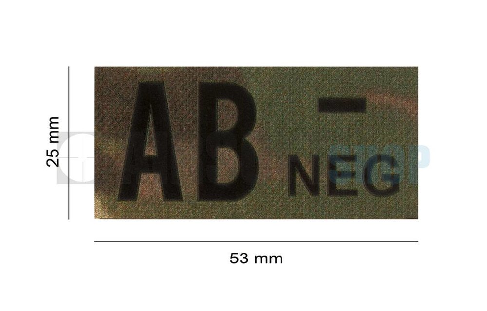 AB Neg IR Patch (Multicam)