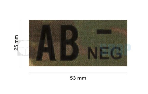 AB Neg IR Patch (Multicam)