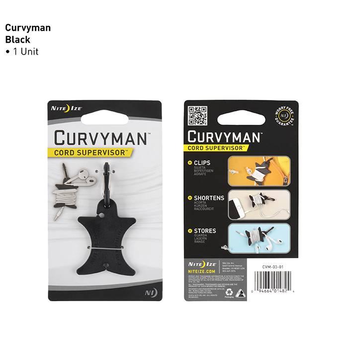 Curvyman Cord Supervisor (Black)