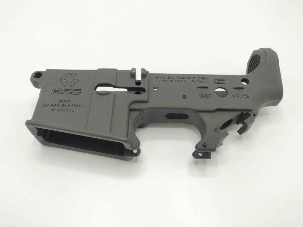 AAC Style CNC Lower Receiver (Black)