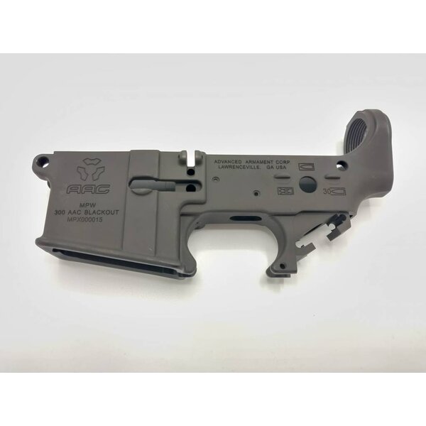 AAC Style CNC Lower Receiver (Black)