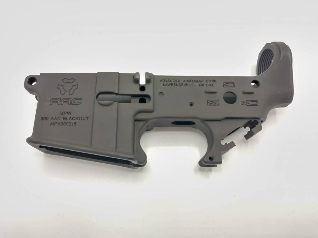 AAC Style CNC Lower Receiver (Black)