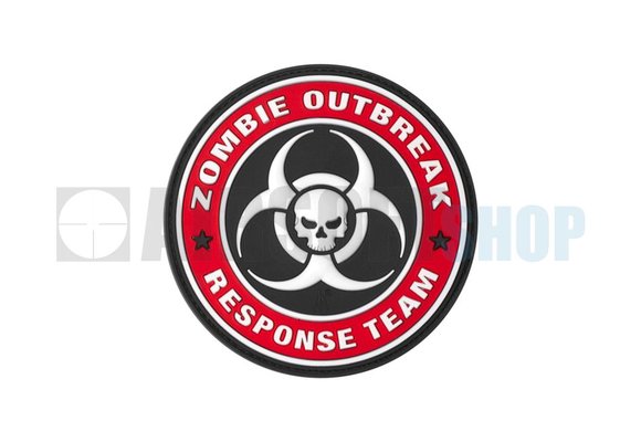 Zombie Outbreak PVC Patch (Color)