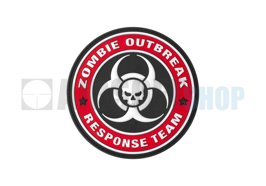 Zombie Outbreak PVC Patch (Color)