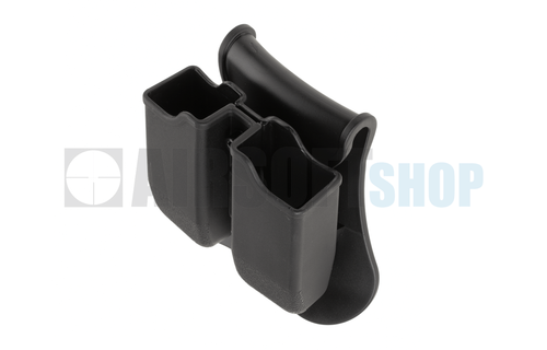 Double Mag Pouch for WE / KJW / TM 17/19 (Black)