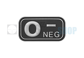 Bloodtype Rubber Patch O NEG (SWAT)
