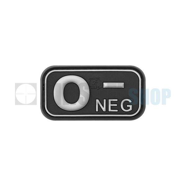 Bloodtype Rubber Patch O NEG (SWAT)