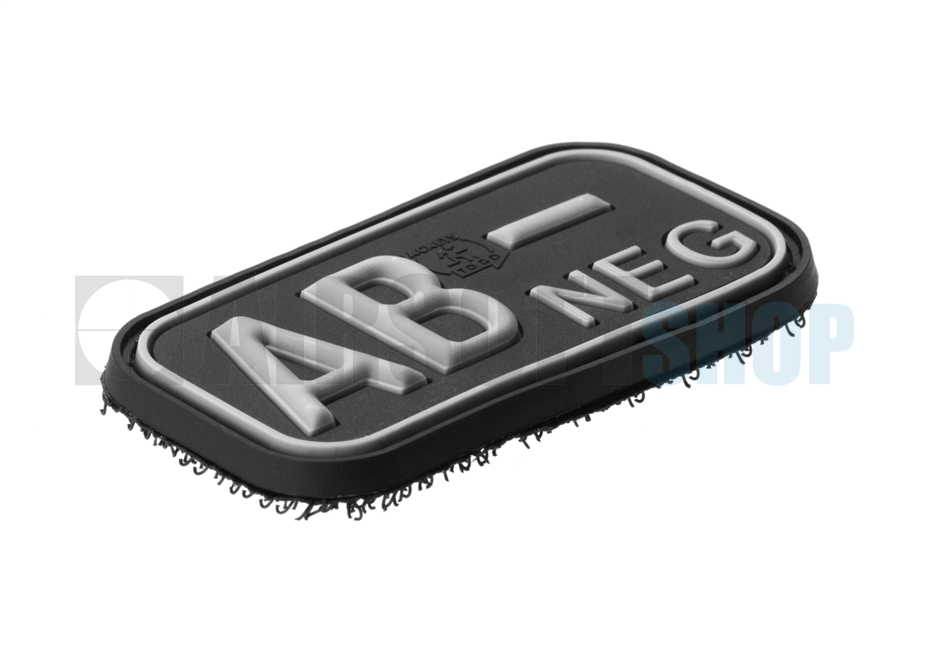 Bloodtype Rubber Patch AB NEG (SWAT)