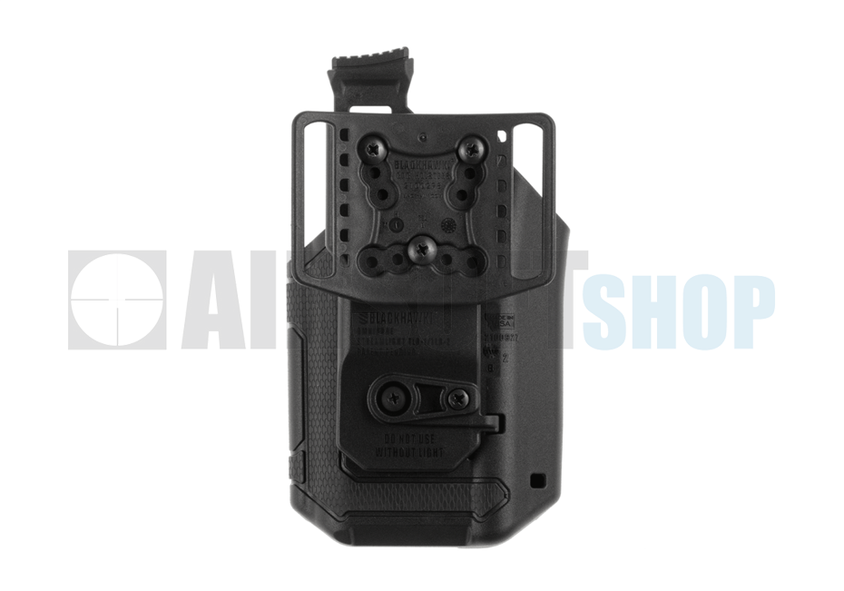 Omnivore Holster with Streamlight TLR-1/2  (Black)