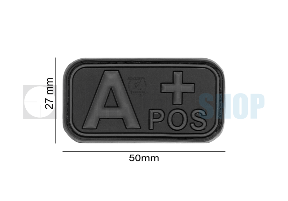 Bloodtype Rubber Patch A POS (Blackops)