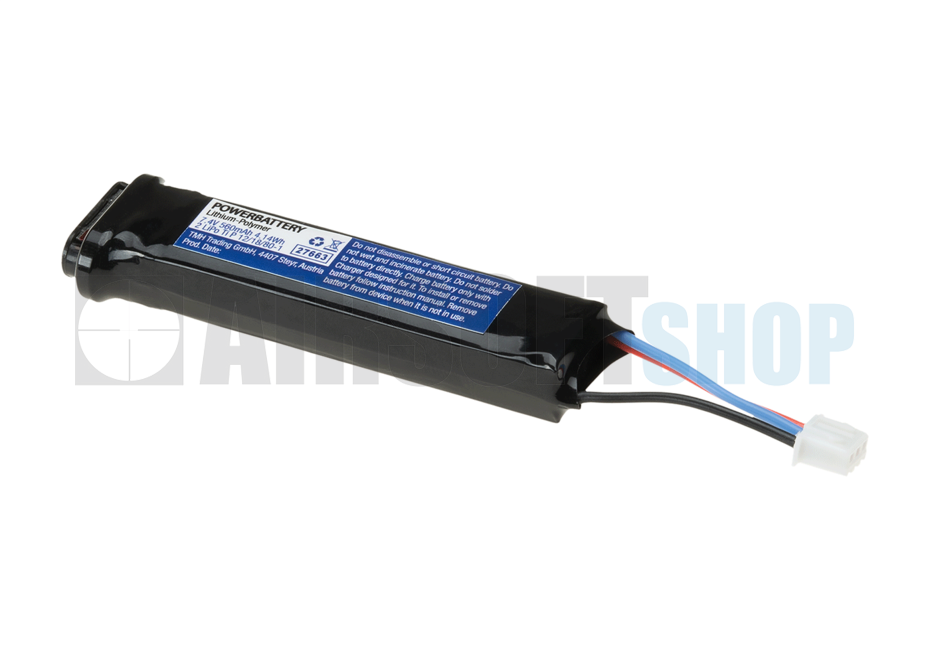 LiPo 7.4V 560mAh 20C AEP Battery