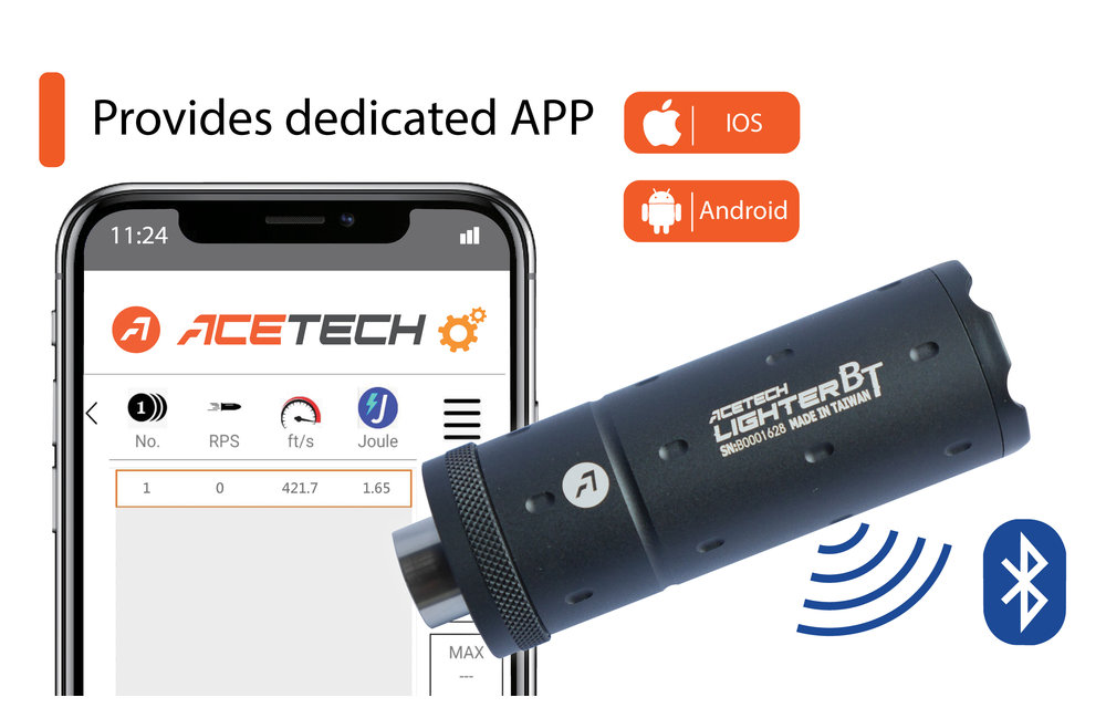 Lighter BT Tracer Unit (Black)