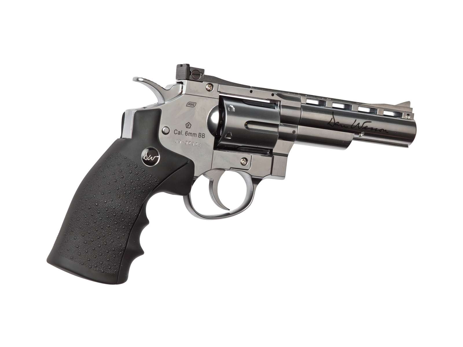 Dan Wesson 4" Revolver Chrome (1.8 Joule)
