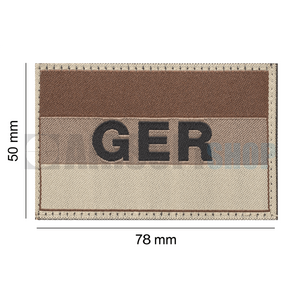 Germany Flag Patch (Desert)