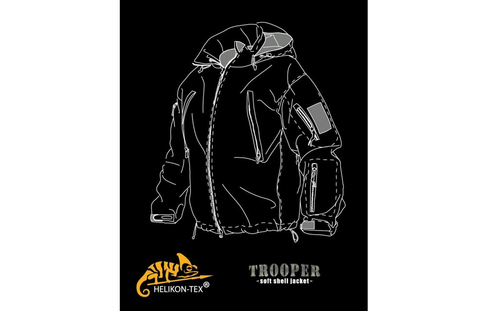 Trooper Soft Shell Jacket (Black)