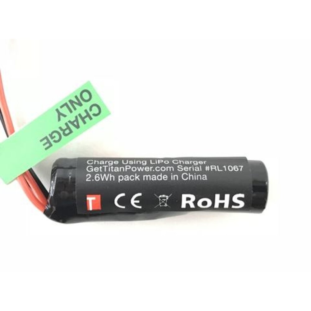 FCU 7.4V 350mAh HPA LiPo Battery