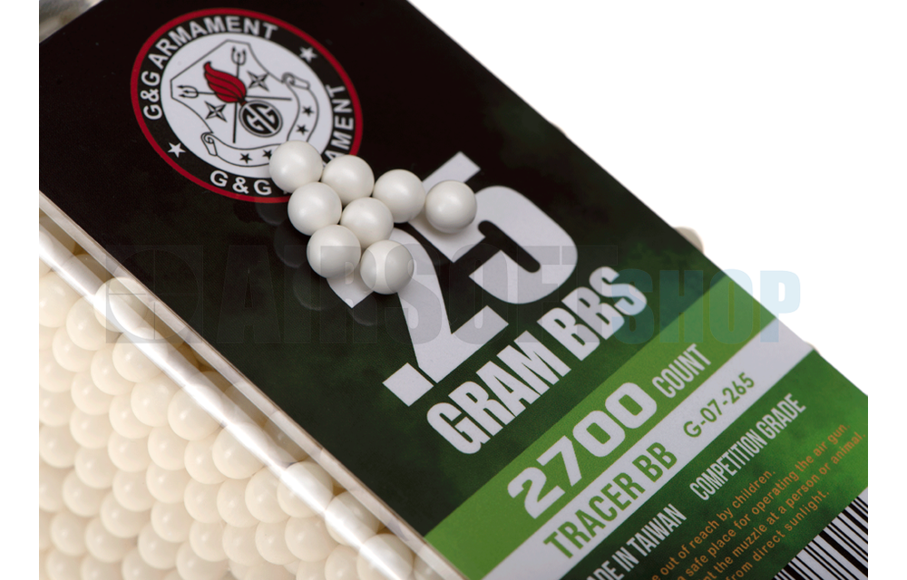 GREEN Tracer BB 0,25g (2700rds)