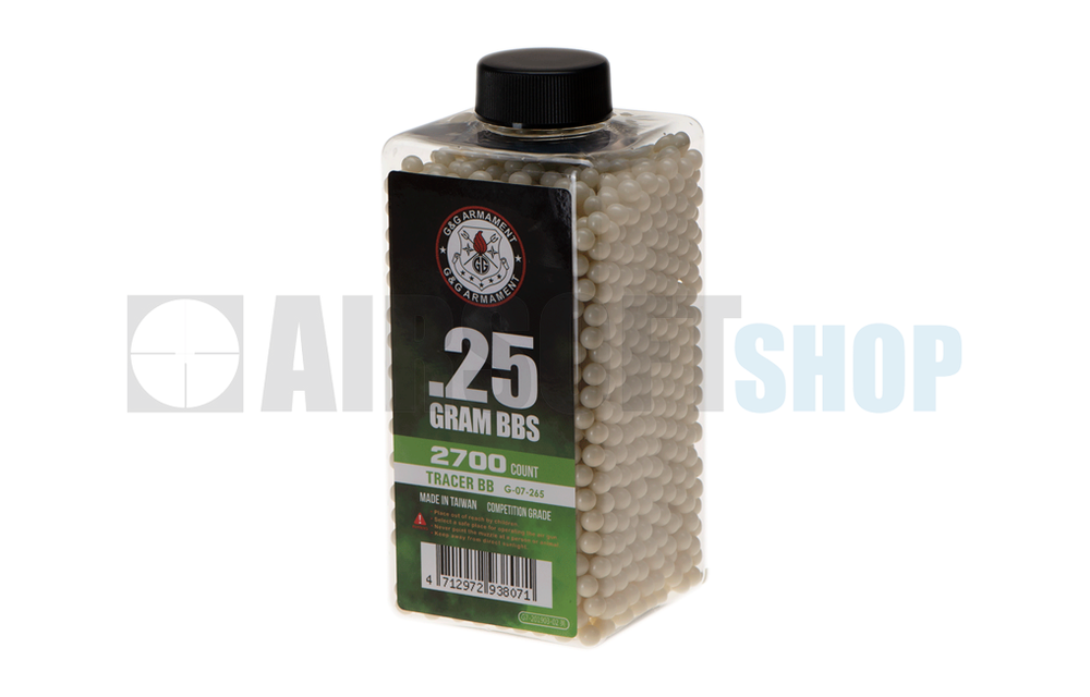 GREEN Tracer BB 0,25g (2700rds)