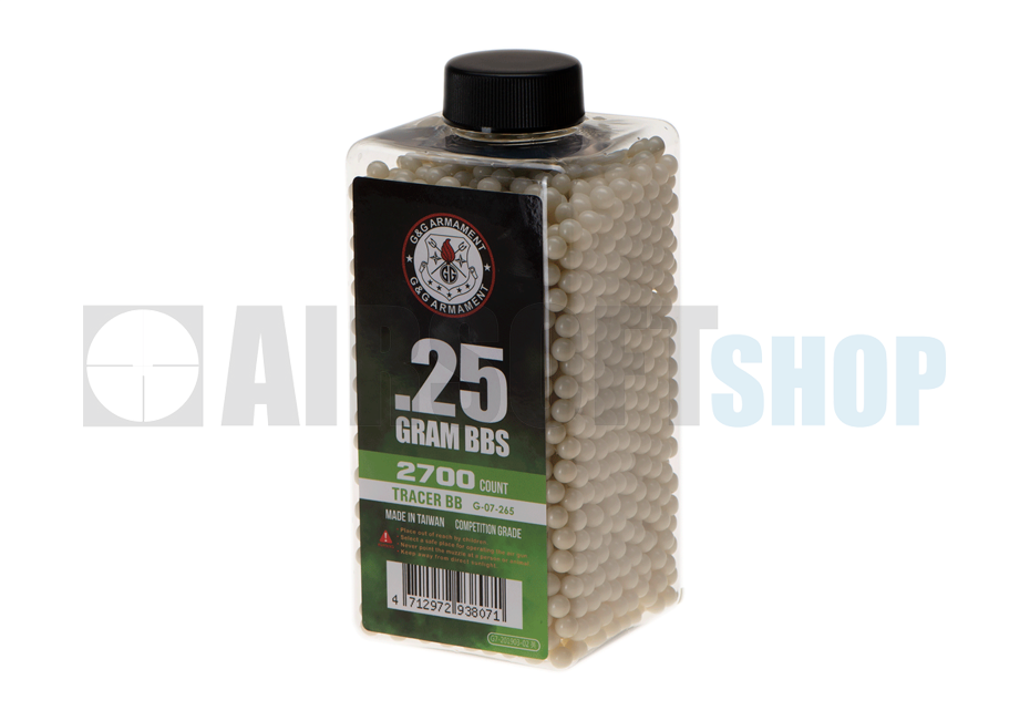 GREEN Tracer BB 0,25g (2700rds)