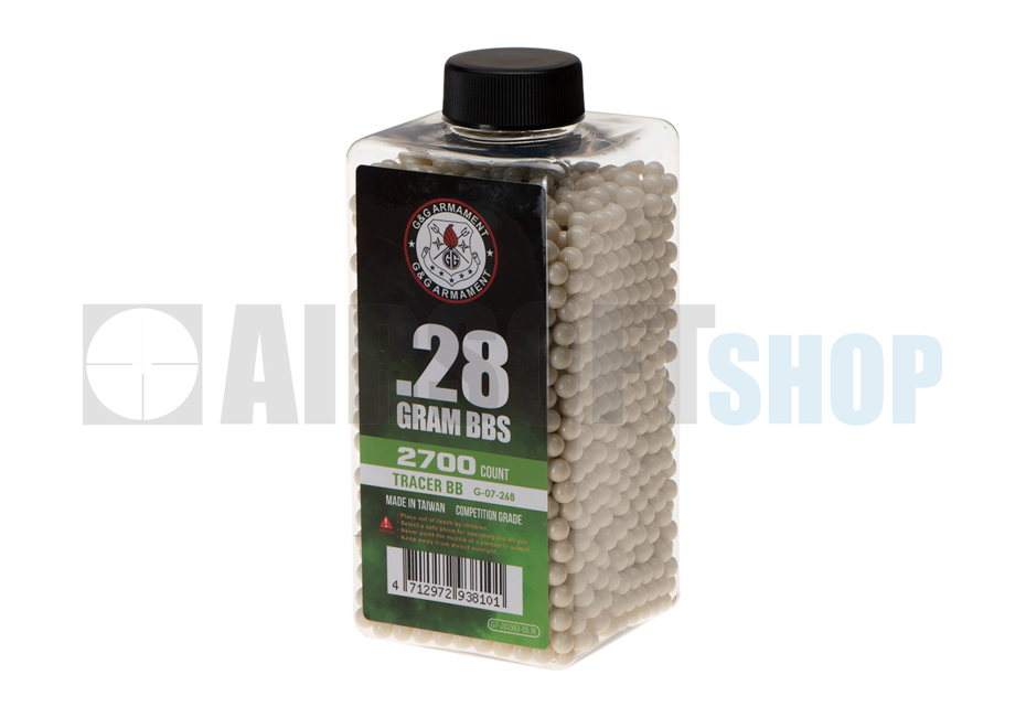GREEN Tracer BB 0,28g (2700rds)