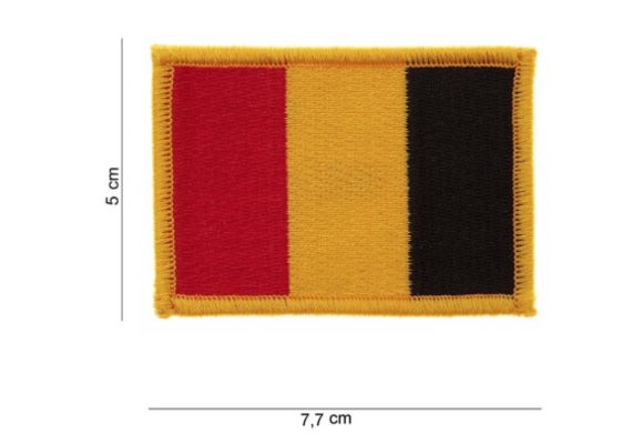 Belgium Woven Patch (No Velcro)