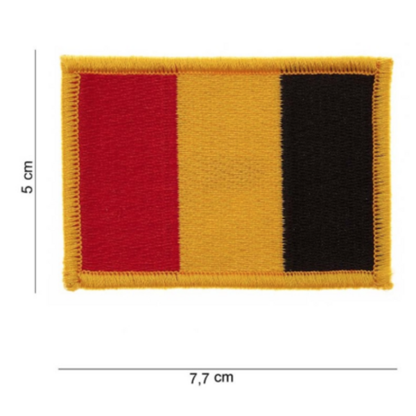 Belgium Woven Patch (No Velcro)