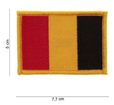 Belgium Woven Patch (No Velcro)