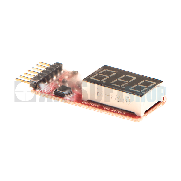 Simple Voltage Display 1-6S Lipo Voltage Meter