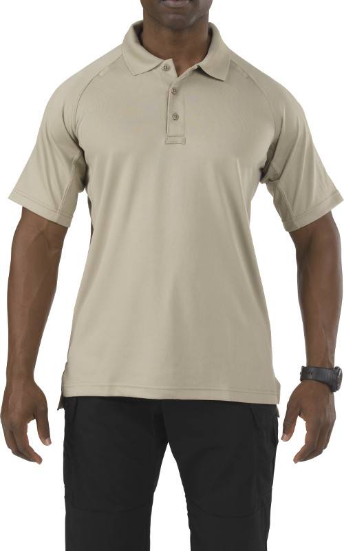 Performance Polo SS (Silver Tan)