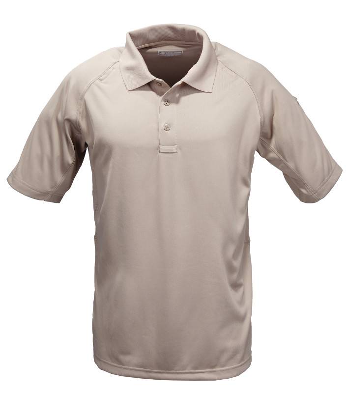 Performance Polo SS (Silver Tan)
