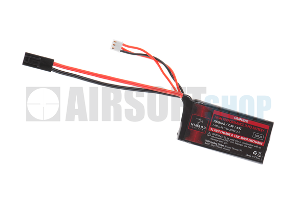 LiPo 7.4V 1000mAh 65C Graphene PEQ Type (Tamiya)
