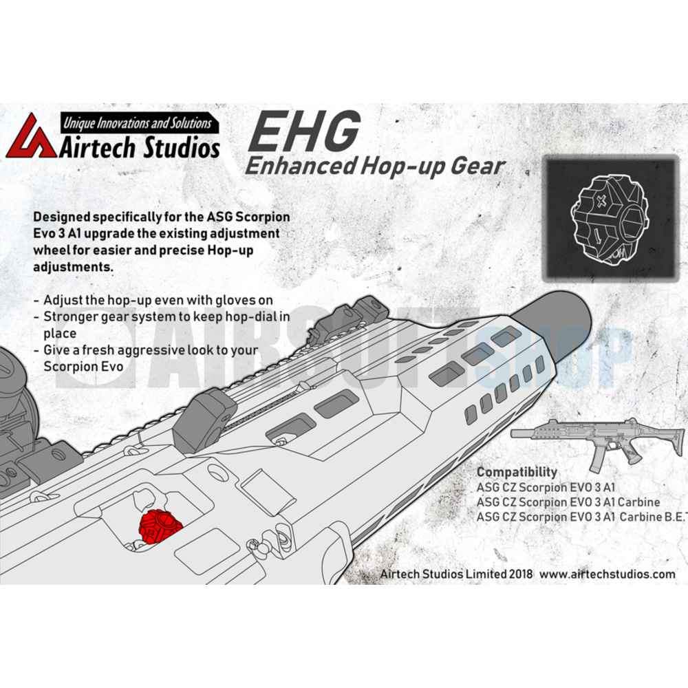 Enhanced Hop Up Adjustment ASG EVO3 A1