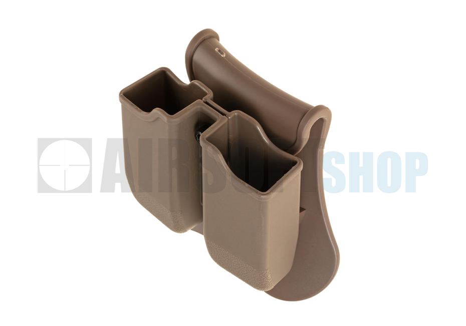 Double Mag Pouch for WE / KJW / TM 17/19 (Dark Earth)