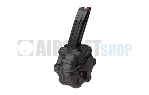 HX-Series Custom Adaptive Drum Magazine 350rds (Black)