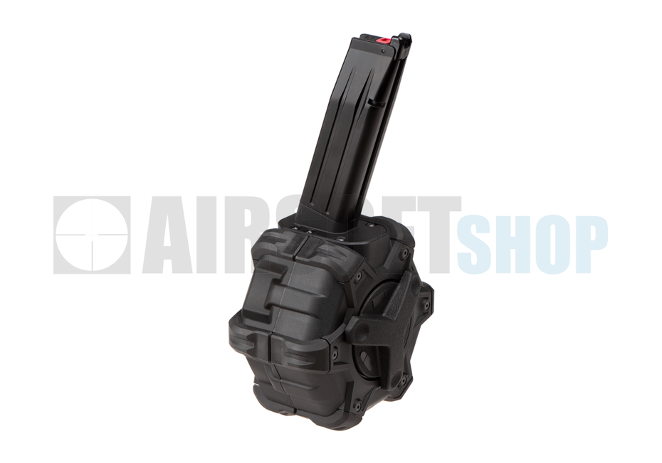 HX-Series Custom Adaptive Drum Magazine 350rds (Black)