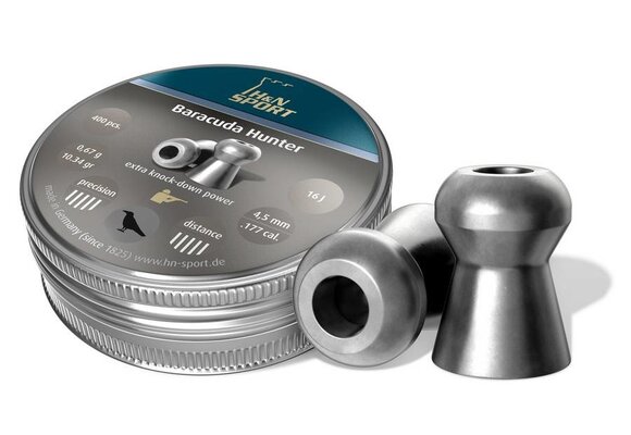 Baracuda Hunter 4.5mm Pellets 400pcs