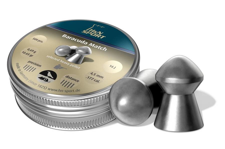 Baracuda Match 4.5mm Pellets 400pcs (0,69g)