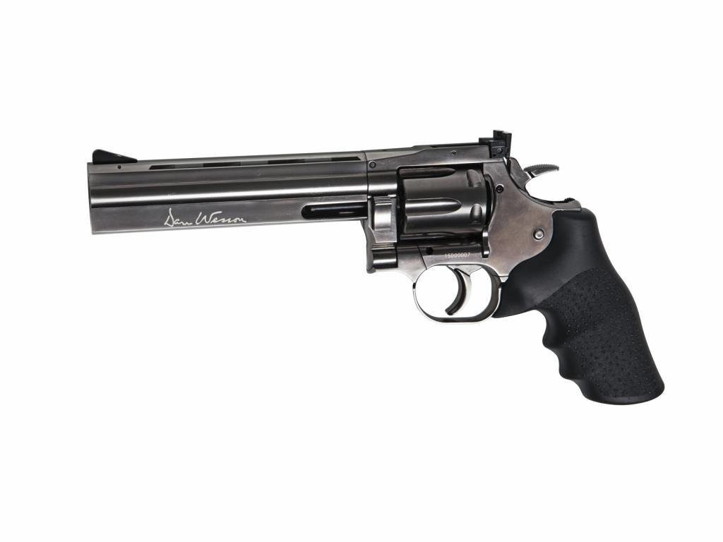 6" Dan Wesson 715 4.5mm  Airgun (Steel grey)