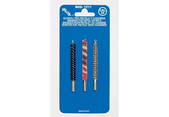 3 borstels .22 AIRGUN