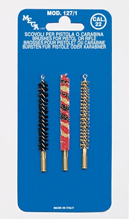 3 borstels .22 AIRGUN