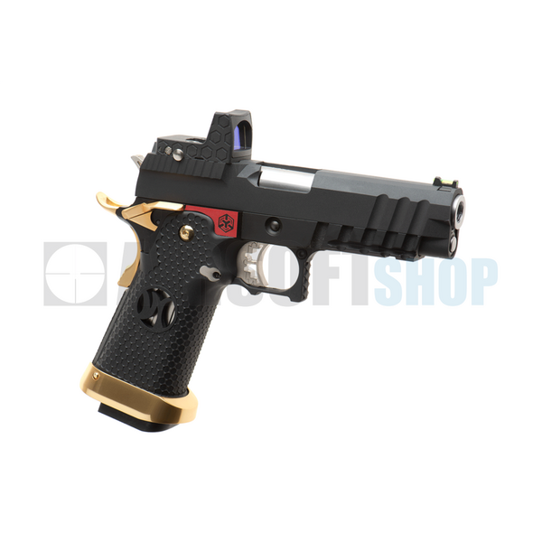 HX2601 + Red Dot (Black / Red / Gold)