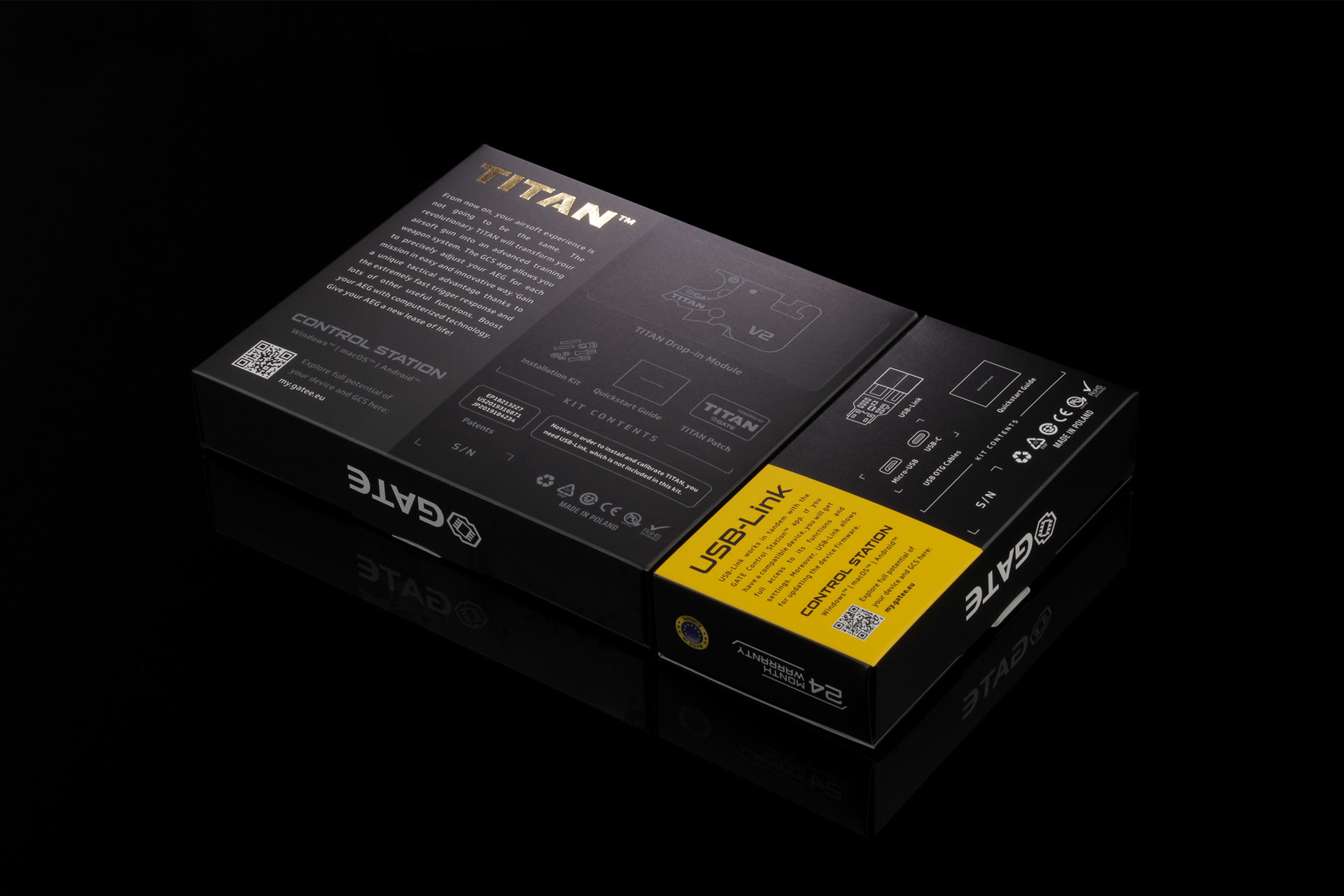 TITAN V2 Advanced Set (Rear Wired)