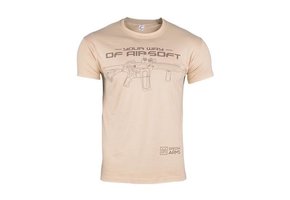 Your Way of Airsoft 02 T-Shirt (Tan)